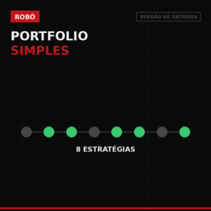 Robô Portfolio Simples, 8 estratégias - Trade Manifesto